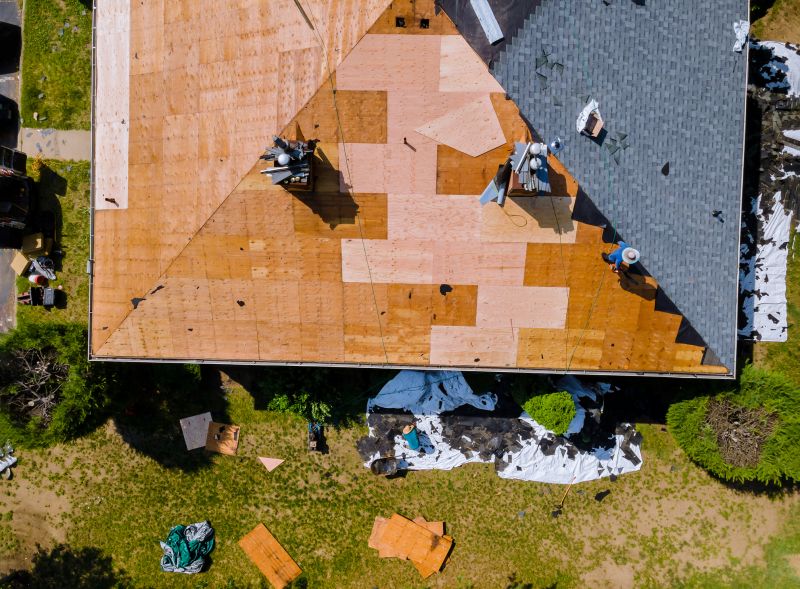 A Frame Roof Installation in Nashua, NH