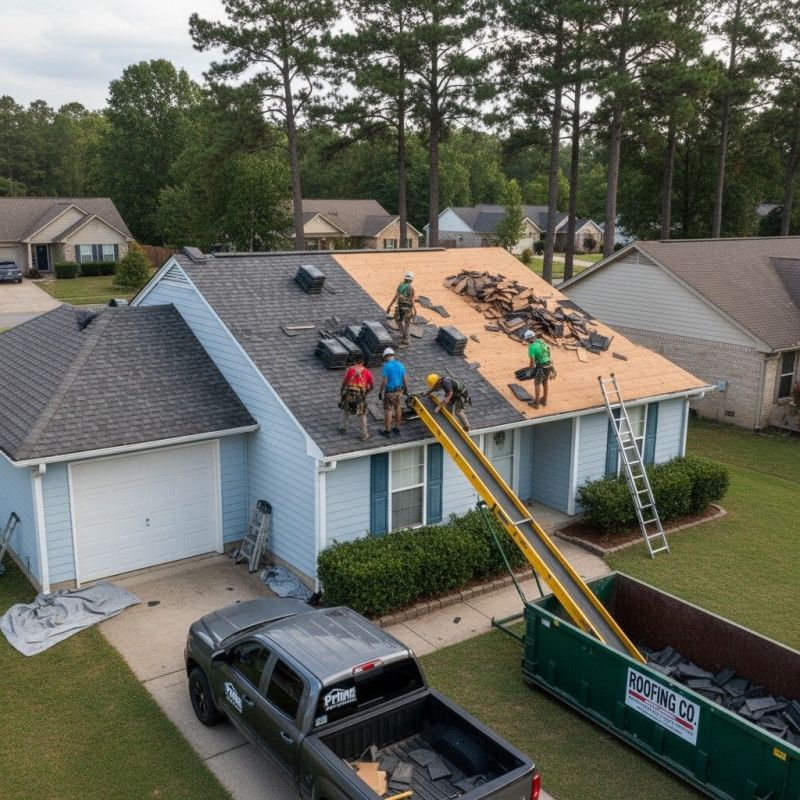 Asphalt Roof Replacement in Worcester, MA