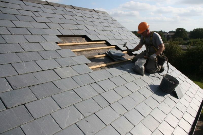 Repair Slate Roof detail