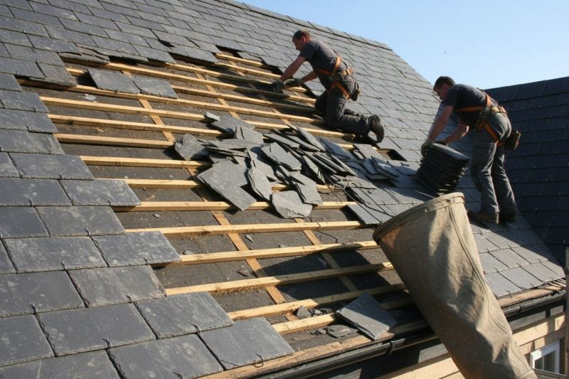 Repair Slate Roof detail
