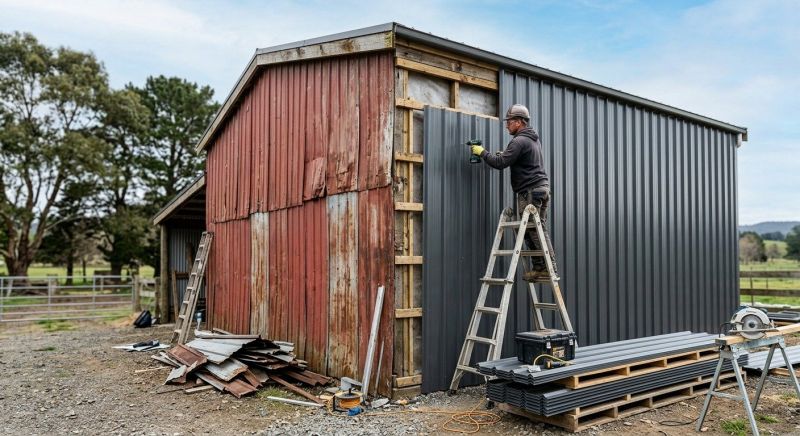 Metal Barn Siding Installation in Stamford, CT