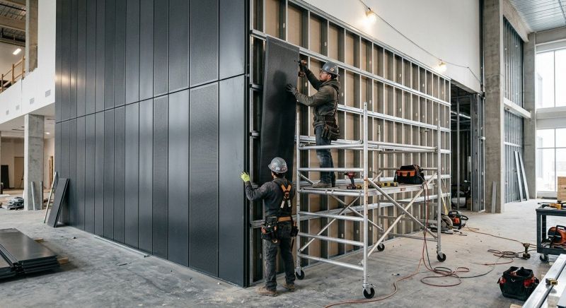 Steel Cladding Installation in Boston, MA