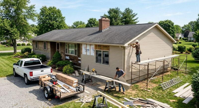 Vinyl Cladding Installation in West Hartford, CT